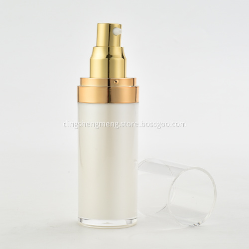 Refillable Cream Bottle Black Cream Bottle Frosted Bottle